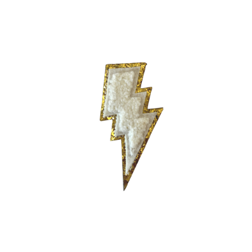 Lightening Bolt Patches