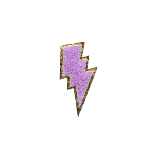 Lightening Bolt Patches