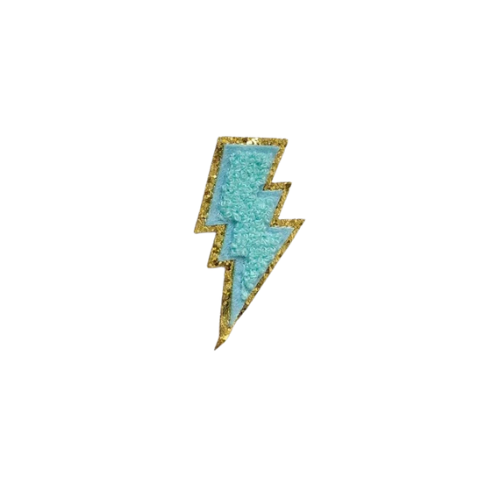 Lightening Bolt Patches