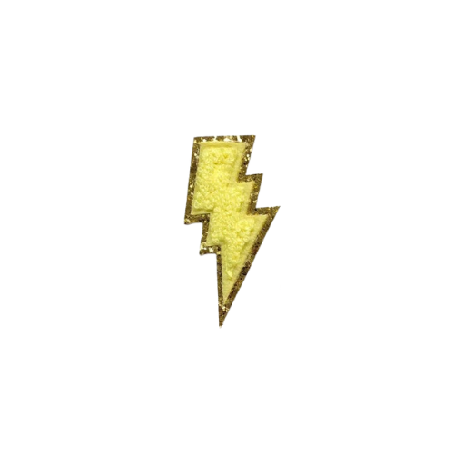 Lightening Bolt Patches