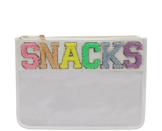 Clear SNACKS Pouch